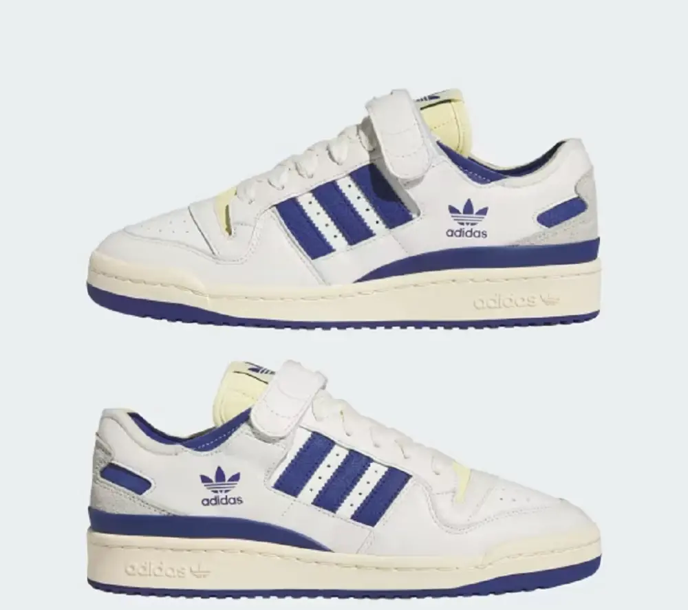 Giày Adidas Forum 84 Low "Cloud White & Victory Blue" IE3205 - Ảnh 4