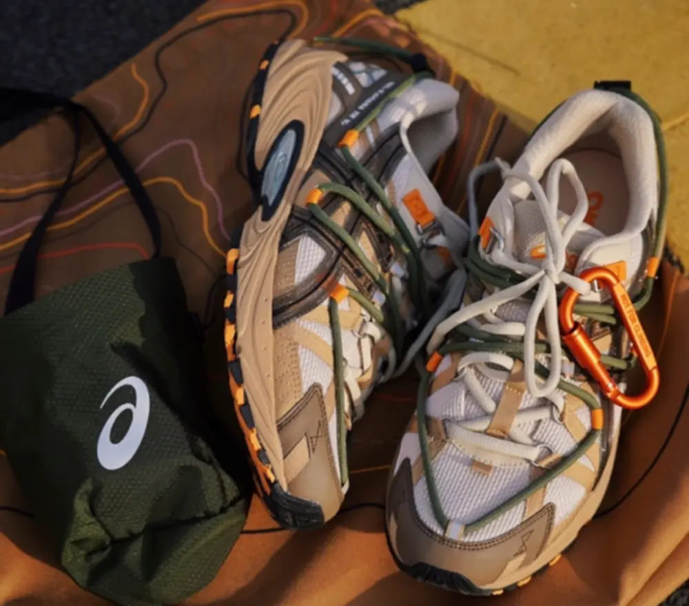 Giày Asics Gel-Kahana TR V2 ‘White Kahki Moss Green’ 1203A259-200 - Ảnh 4