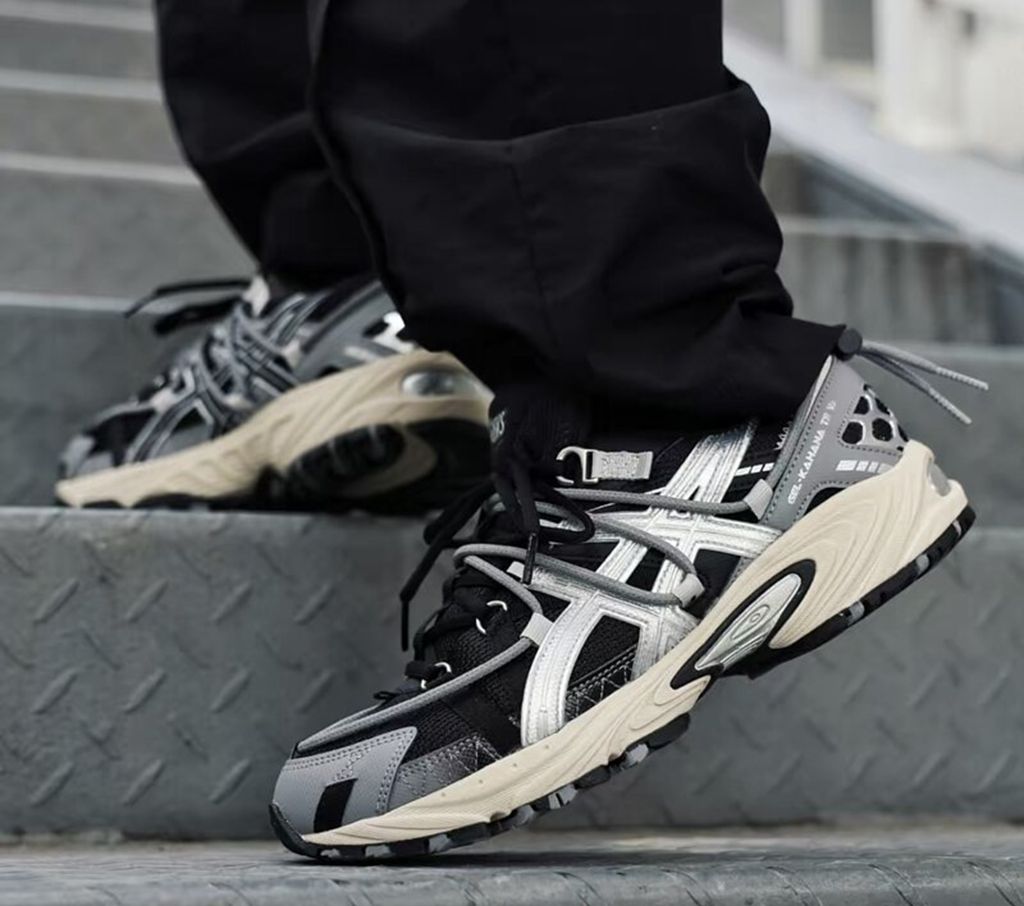 Giày Asics Gel Kahana TR V2 'Black Silver' 1203A259-001 - Ảnh 4