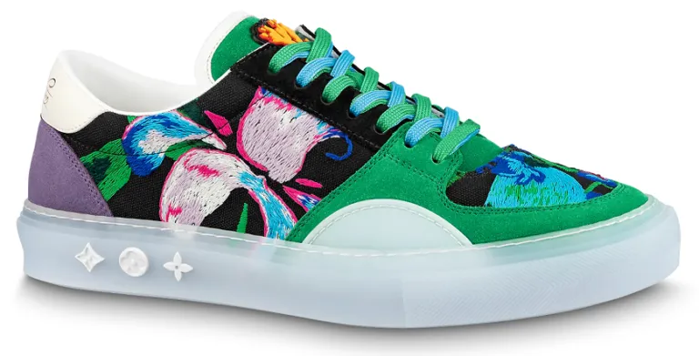Giày Louis Vuitton LV Ollie Richelieu Trainers ‘Green’ 1A9JIZ