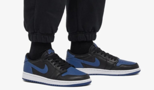 Alternative view of Giày Nike Air Jordan 1 Retro Low OG ‘Mystic Navy’ CZ0775-041