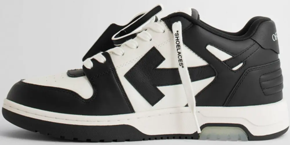 Alternative view of Giày Off-White Out Of Office 'Black' OMIA189C99LEA0070110
