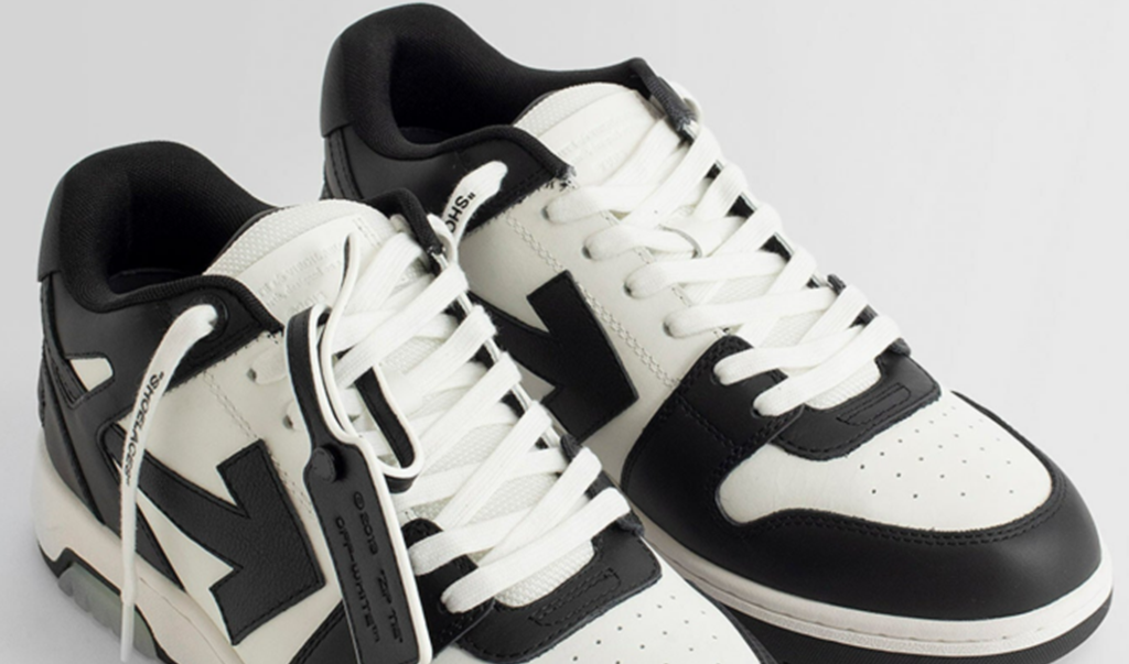 Giày Off-White Out Of Office 'Black' OMIA189C99LEA0070110 - Ảnh 3