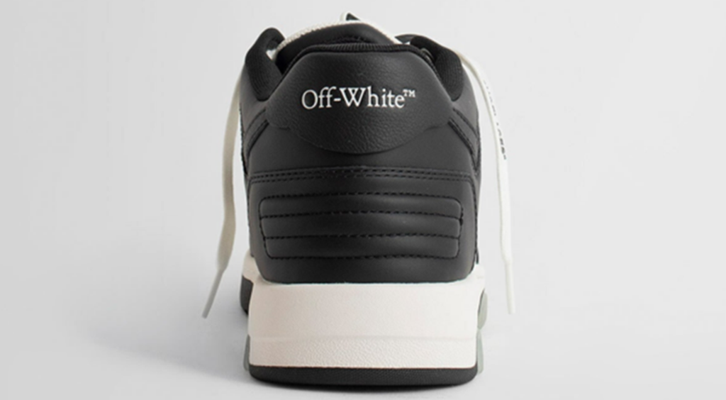 Giày Off-White Out Of Office 'Black' OMIA189C99LEA0070110 - Ảnh 5