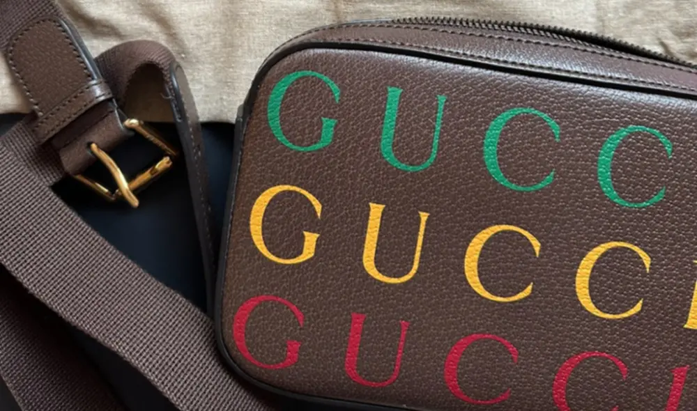 Túi Gucci 100th Anniversary Waist ‘Brown’ 602695-ULGBT-2592 - Ảnh 3