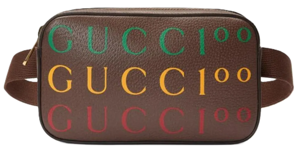 Túi Gucci 100th Anniversary Waist ‘Brown’ 602695-ULGBT-2592