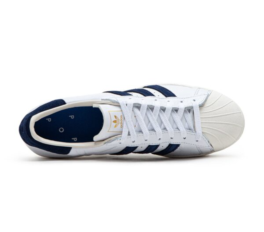 Giày Adidas x Pop Trading Company Superstar ADV ‘White’ IE3408 - Ảnh 3