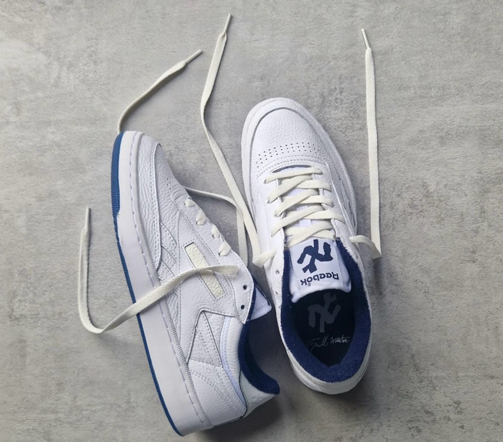 Giày Reebok Club C 85 'Tyrrell Winston Vector Navy' 100069833 - Ảnh 3