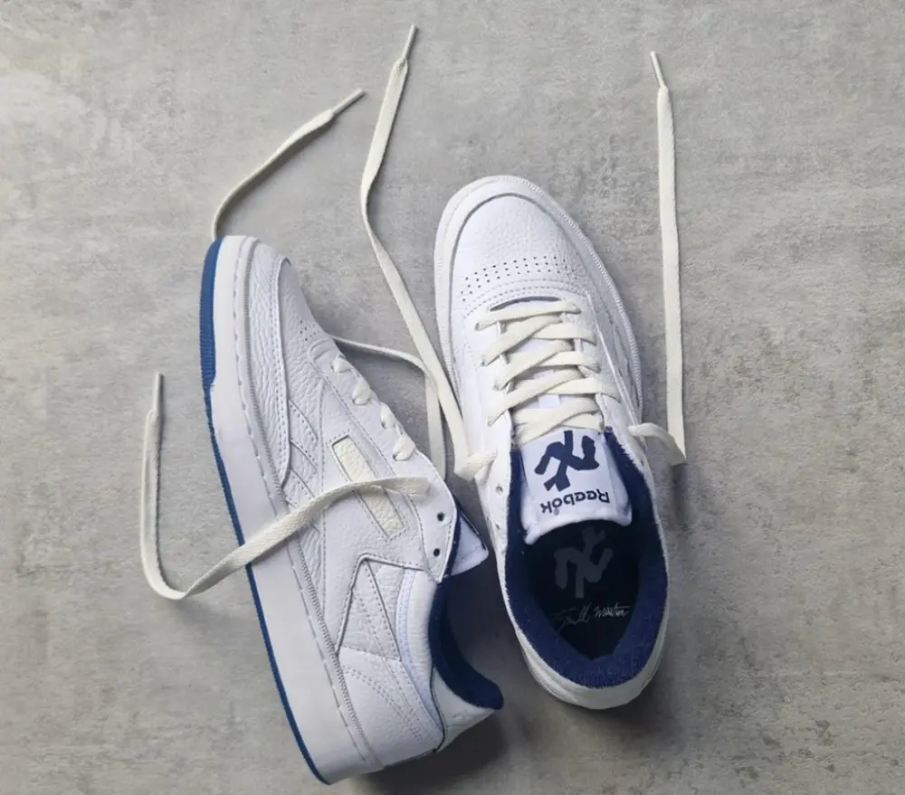 Giày Reebok Club C 85 'Tyrrell Winston Vector Navy' 100069833 - Ảnh 3