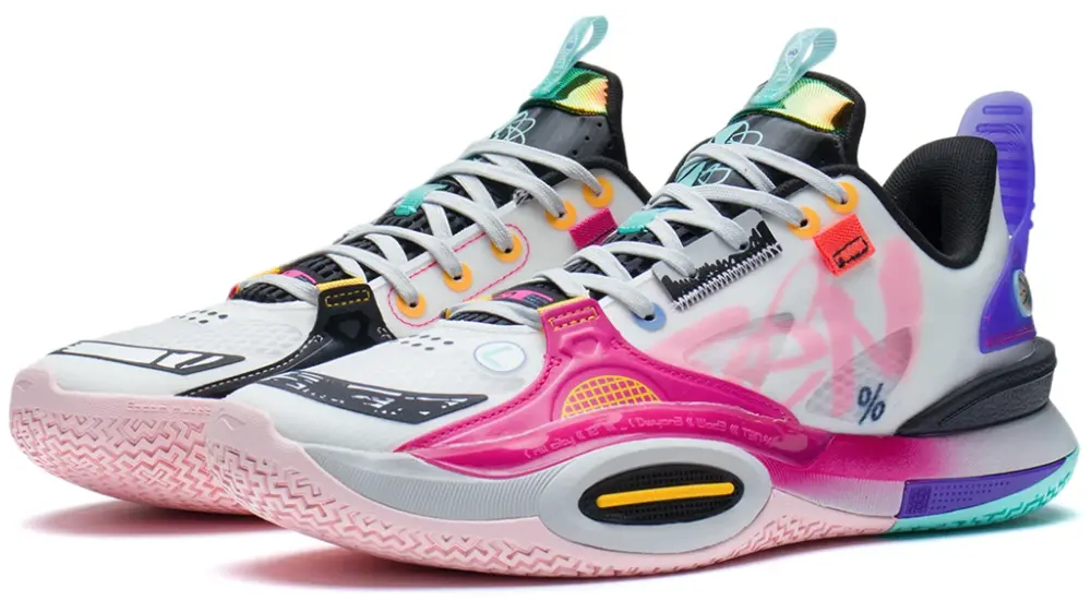 Giày Li-Ning Wade All City 10 'Graffiti' ABAS019-2H - Ảnh 5