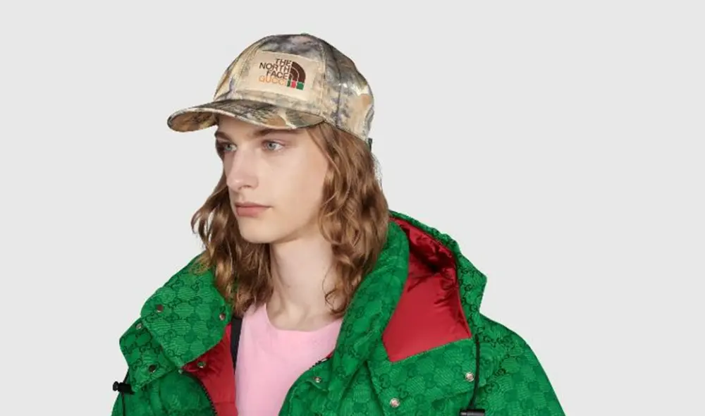 Alternative view of Mũ Gucci x The North Face Baseball ‘Multi’ 672157-4HAJS-3165