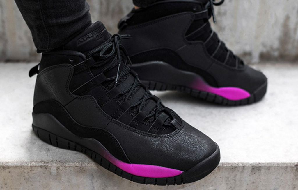 Giày Nike Air Jordan 10 Retro GG 'Purple Fade' 487211-017 - Ảnh 3