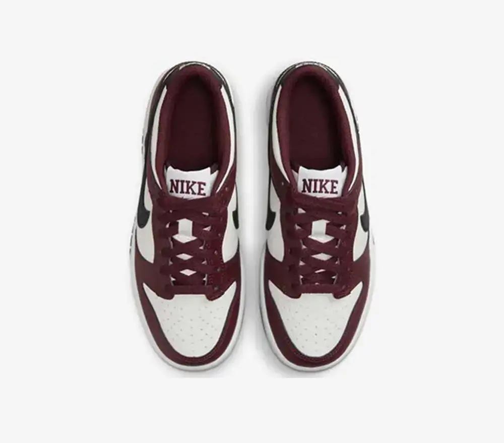 Giày Nike Dunk Low GS 'Dark Team Red' FZ4352-600 - Ảnh 3