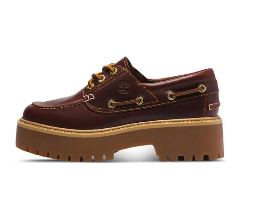 Giày Timberland Low-Cut Thick-Soled Classic Outdoor 'Brown' A2QDMW - Ảnh 4