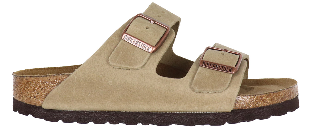 Dép Birkenstock Unisex Arizona Soft Footbed Tobacco Oiled Leather 0552813