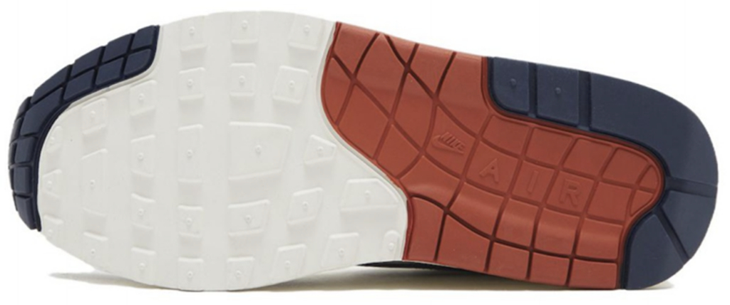 Giày Nike Air Max 1 ‘Obsidian Rugged Orange’ FD2370-110 - Ảnh 7