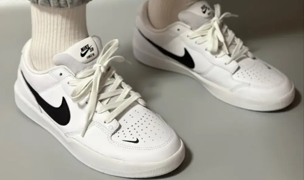 Giày Nike Air Force 58 Premium SB ‘White Black’ DH7505-101 - Ảnh 4