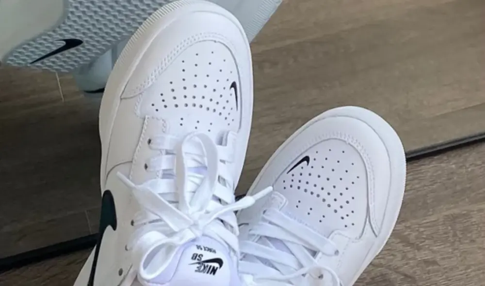 Giày Nike Air Force 58 Premium SB ‘White Black’ DH7505-101 - Ảnh 5