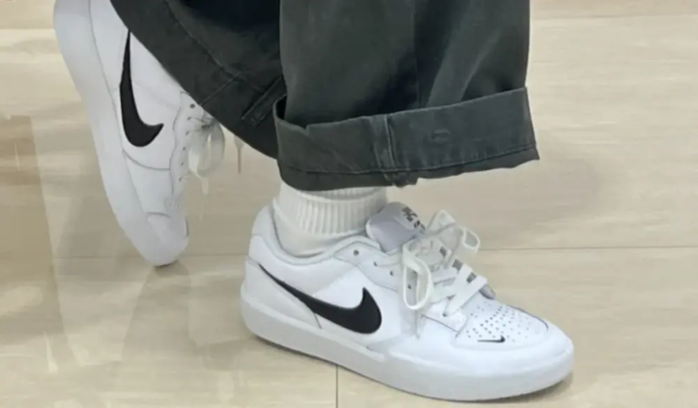 Giày Nike Air Force 58 Premium SB ‘White Black’ DH7505-101 - Ảnh 6