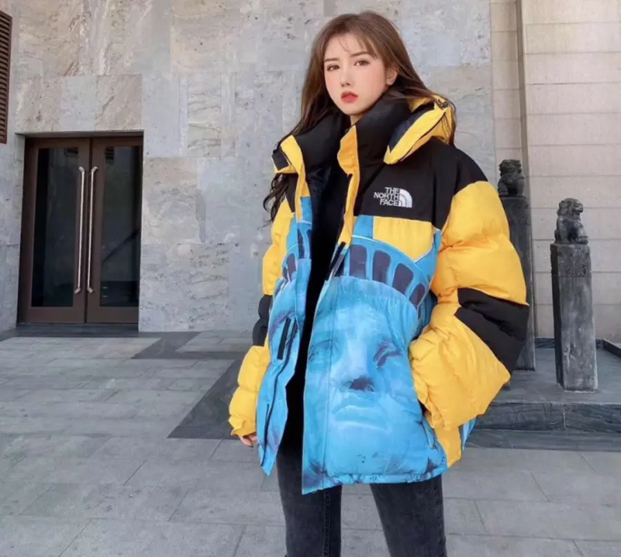 Alternative view of Áo Supreme x The North Face Jacket ‘Yellow’ SUP-FW19-907