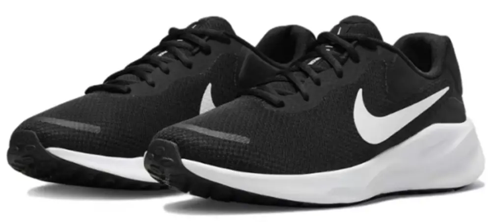 Alternative view of Giày Nike Revolution 7 ‘Black White’ FB2207-001