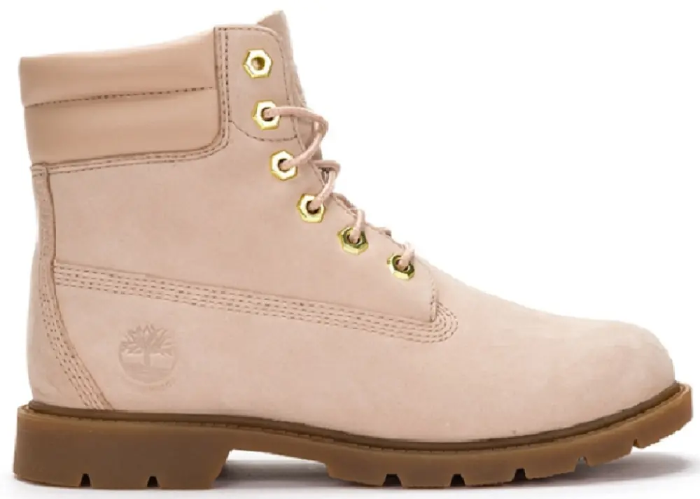 Giày Timberland Leather Waterproof High-top Pink A5N35W