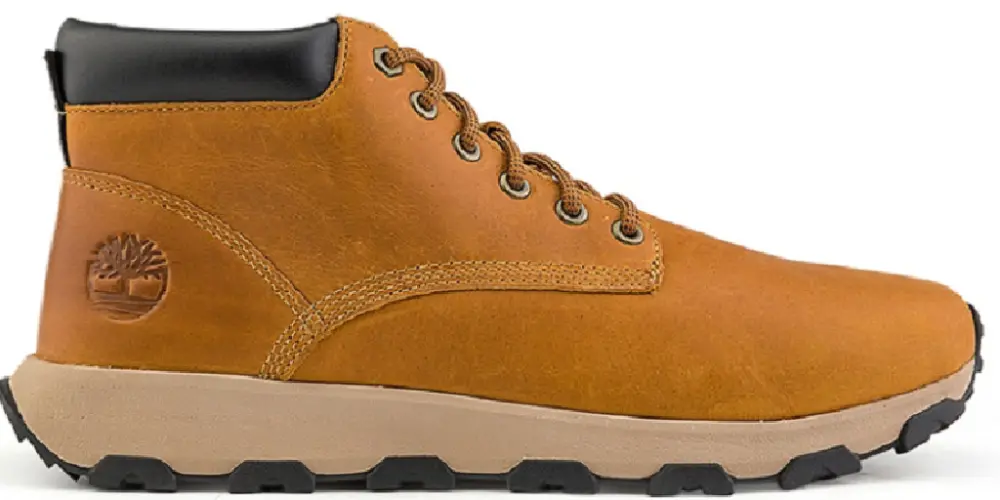 Giày Timberland Leather Closure Mid-Top Wheat Colour A5Y7HW