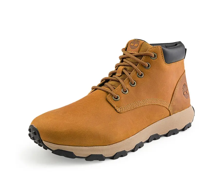 Giày Timberland Leather Closure Mid-Top Wheat Colour A5Y7HW - Ảnh 5