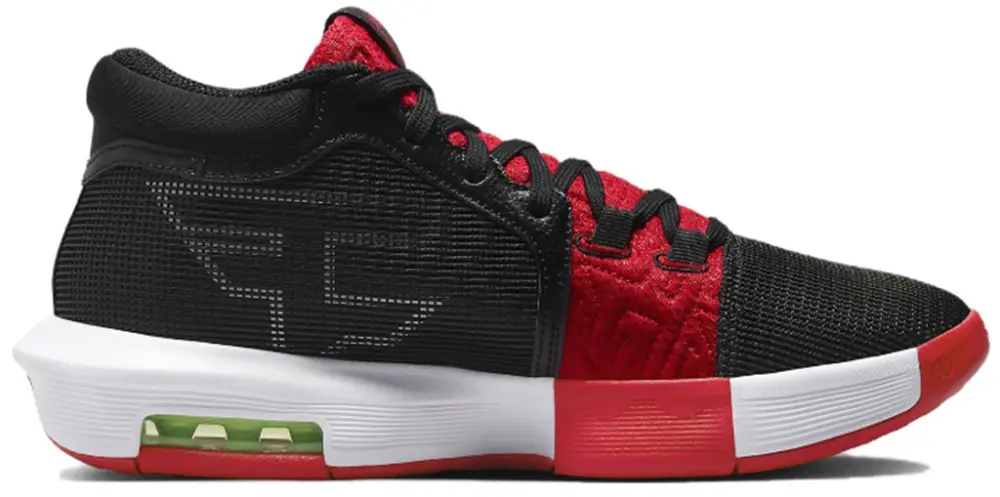 Alternative view of Giày Nike LeBron Witness 8 FaZe Clan ‘Bred’ FV0401-001