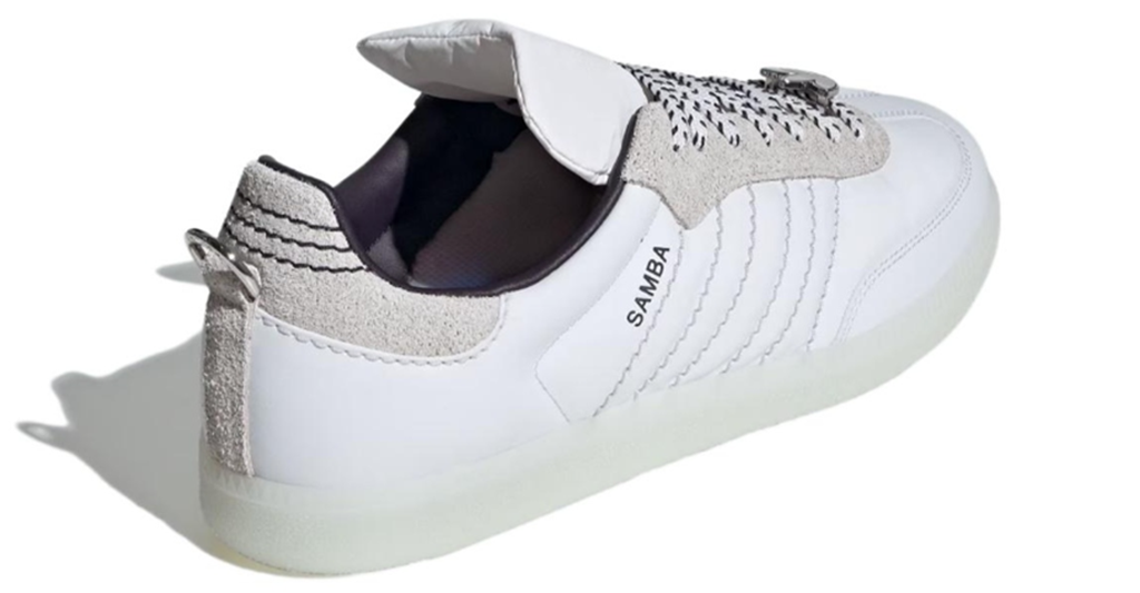 Giày Adidas Fefei Ruan x Samba 'White' ID3654 - Ảnh 4