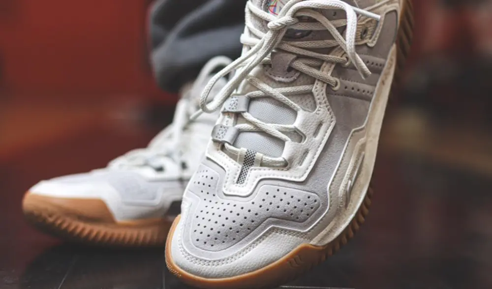 Alternative view of Giày Li-Ning BadFive 3 Low 'White Grey' ABFU005-9