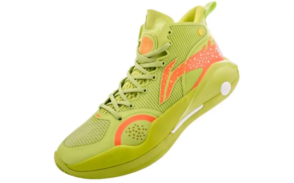Alternative view of Giày Li-Ning Yushuai 15 'Green Orange' ABAR043-3