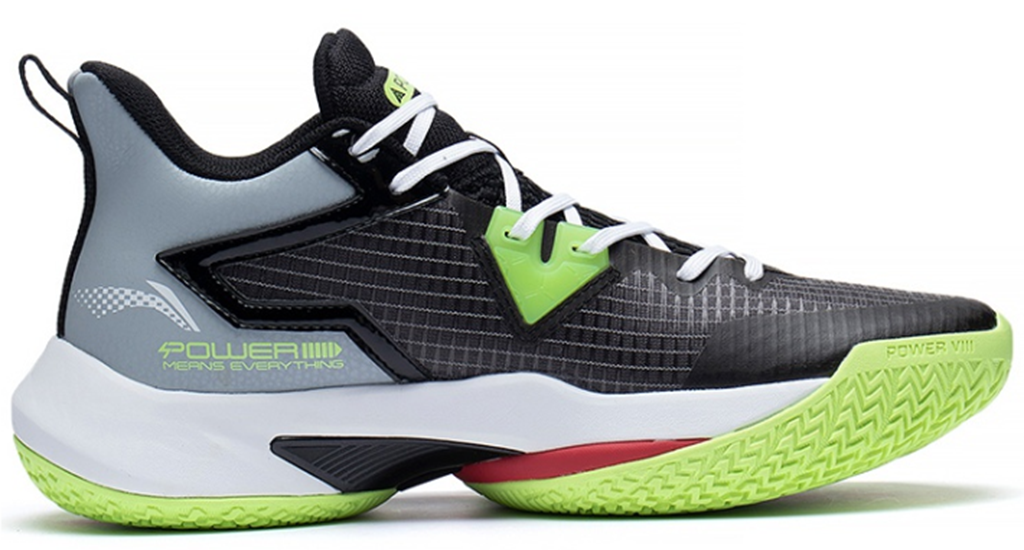 Giày Li-Ning 'White Black' ABPS073-1 - Ảnh 4