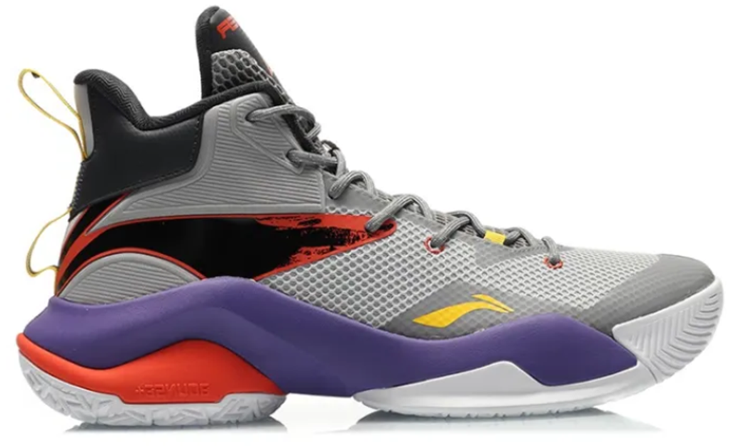 Giày Li-Ning Power 7 'Grey Purple' ABPQ041-3 - Ảnh 6