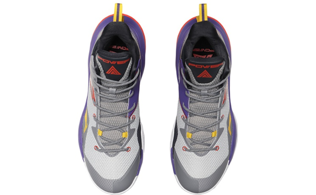 Giày Li-Ning Power 7 'Grey Purple' ABPQ041-3 - Ảnh 2
