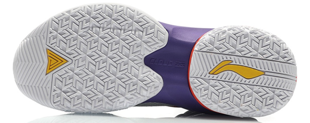 Giày Li-Ning Power 7 'Grey Purple' ABPQ041-3 - Ảnh 5