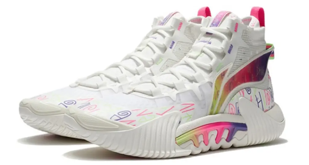 Alternative view of Giày Li-Ning BadFive 2 'Creamy White' ABFR001-12