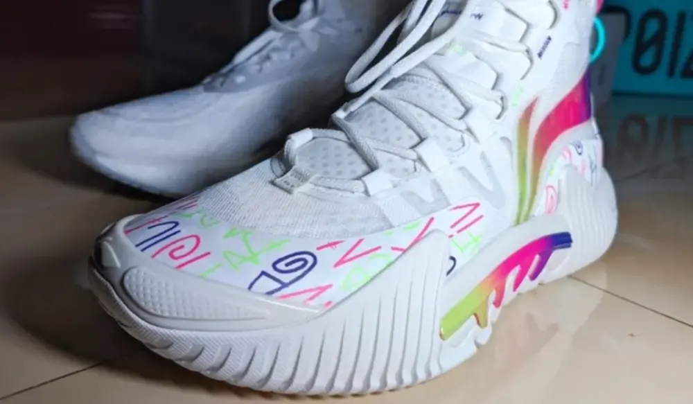 Giày Li-Ning BadFive 2 'Creamy White' ABFR001-12 - Ảnh 4