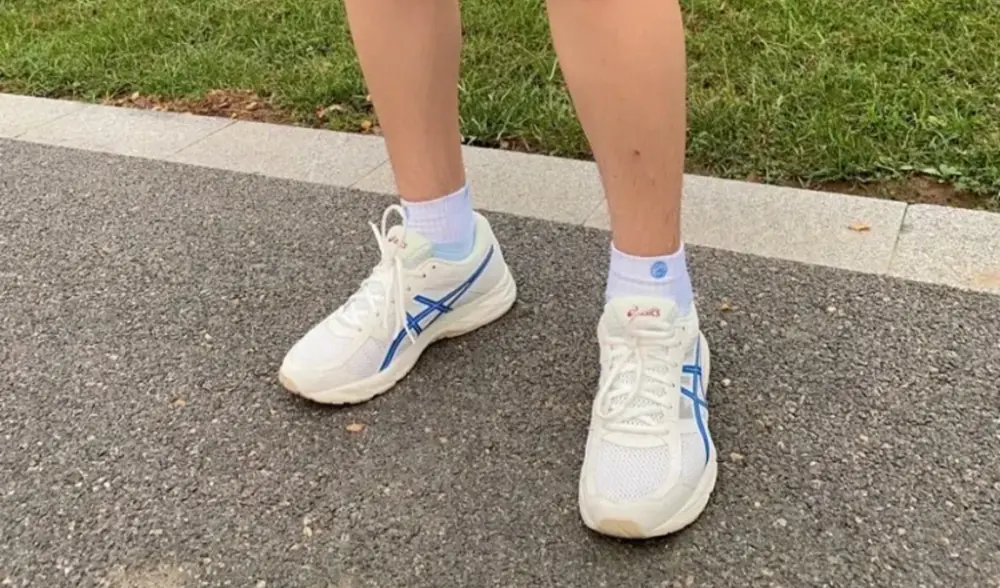 Alternative view of Giày Asics Gel-Contend 4 'White Blue' T8D4Q-119