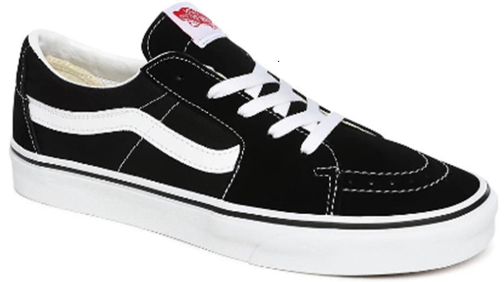 Giày Vans SK8 Low ‘Black White’ VN0A4UUK6BT - Ảnh 4
