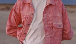 Alternative view of Áo Stussy x Levi's Jacquard Trucker Jacket Pink A52160000