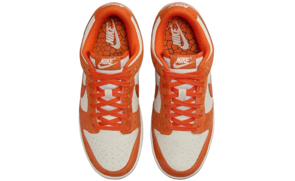 Giày Nike Dunk Low 'Cracked Orange' FN7773-001 - Ảnh 3