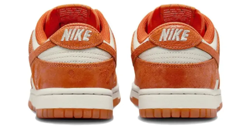 Giày Nike Dunk Low 'Cracked Orange' FN7773-001 - Ảnh 5