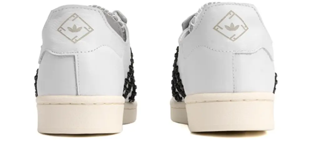Giày Adidas Superstar FOOT INDUSTRY 'Cream White Black' HQ7011 - Ảnh 3