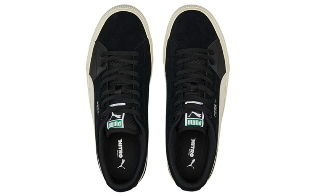 Giày Puma Suede Skate Nitro OG 'Black Whisper White' 386600-01 - Ảnh 3