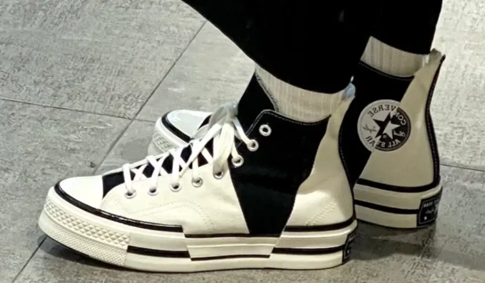 Giày Converse Chuck 70 Plus 'Black/White' A01388C - Ảnh 3