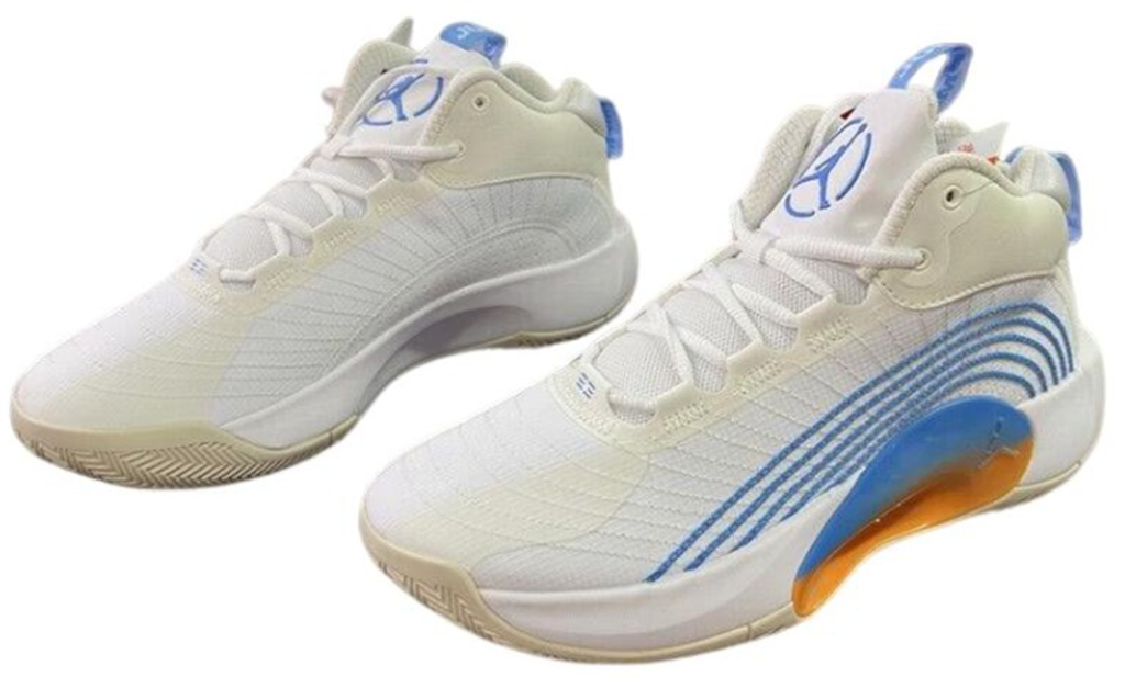 Giày Nike Jordan Jumpman 2021 'White Blue' FD9908-141 - Ảnh 3