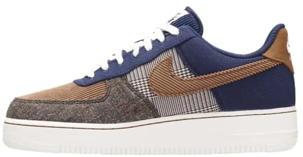 Giày Nike Air Force 1 '07 Premium 'Tweed Corduroy' FQ8744-410 - Ảnh 4