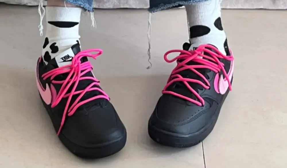 Alternative view of Giày Nike Gamma Force 'Black White' FQ6476-010