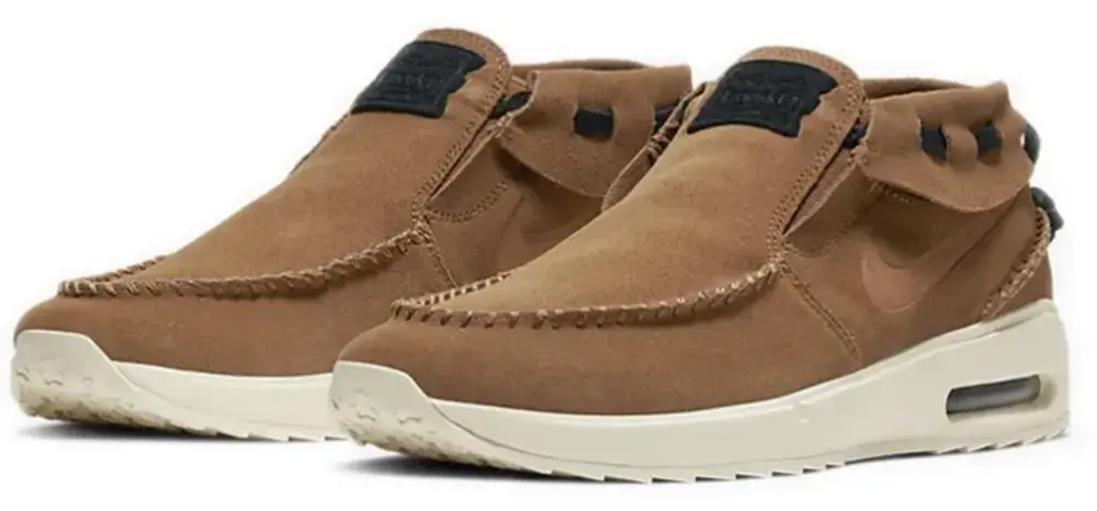 Giày Nike SB Stefan Janoski Max Brown Suede BQ6840-200 - Ảnh 4
